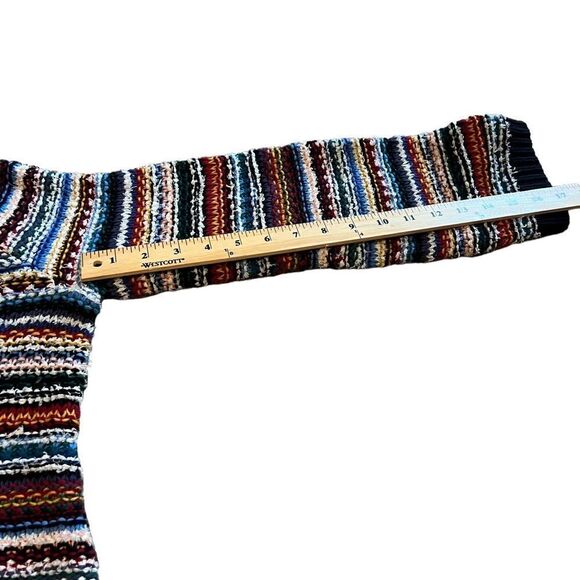 Loft Colorful Striped Sweater. Mock Turtleneck. Sz Small. Great Condition!! - Picture 11 of 12